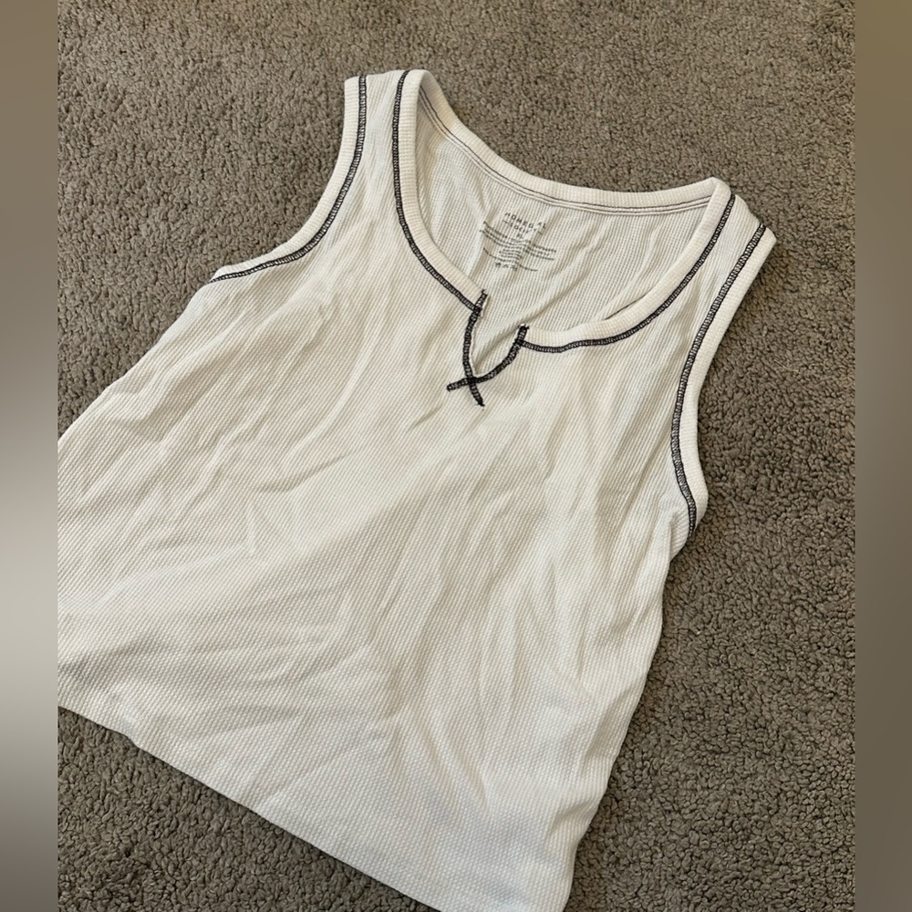 homegirl society white muscle tank